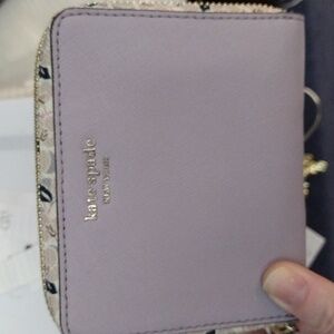 Kate Spade wallet with floral edges